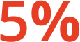 5%