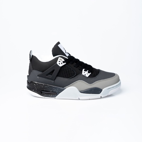КРОССОВКИ ЗИМНИЕ NIKE AIR JORDAN 4, ЧЕРНЫЙ
