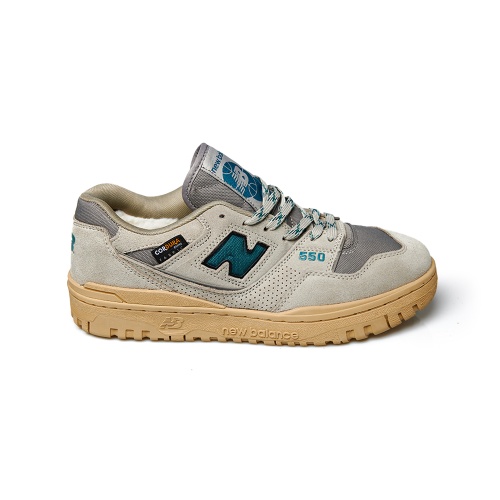 КРОССОВКИ ЗИМНИЕ NEW BALANCE 550, СЕРЫЙ